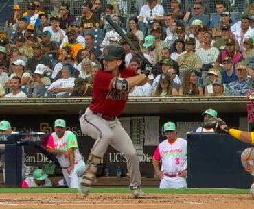 Corbin Carrol Slow Motion Home Run Baseball Swing Hitting Mechanics Instruction Video Tips