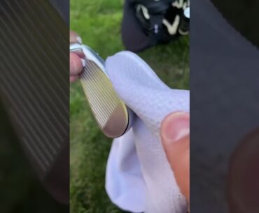 This is how you should be cleaning your golf clubs after every round! #golf