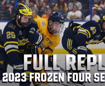 Quinnipiac vs. Michigan: 2023 NCAA Men's Frozen Four semifinal | FULL REPLAY