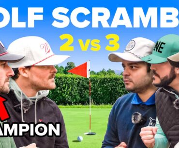 2v3 Scramble with a Club Champion!