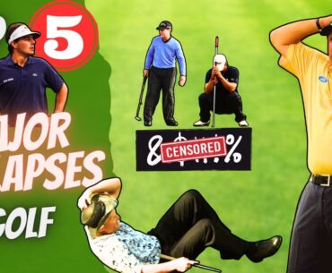 Top 5 Worst Golf Major Collapses: Heartbreak and Drama on the Fairways