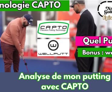 Analyse putting avec Capto et une aide avec le Wellstroke de Wellputt par Alvin Pivaty salon du golf