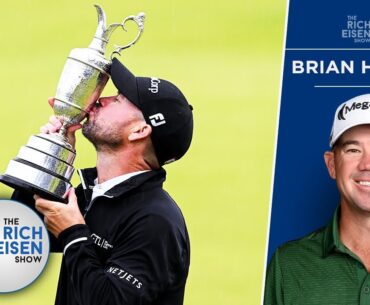 Yes, Open Champ Brian Harman Is Drinking A LOT of Beer Out of the Claret Jug | The Rich Eisen Show