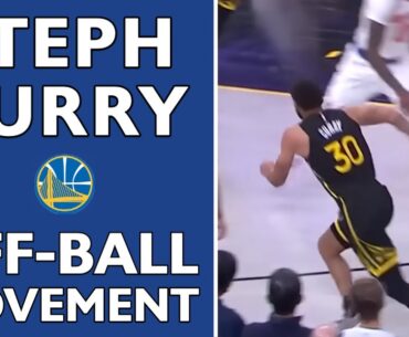 Steph Curry Off-Ball Movement Compilation | 2022-2023