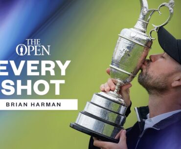 EVERY SHOT | Brian Harman Wins The 151st Open