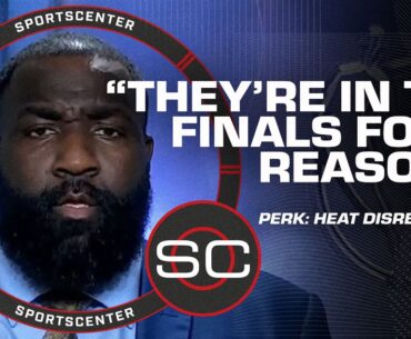 Perk is tired of the Heat's 'lesser talent' narrative: 'They got HOOPERS!' | SportsCenter