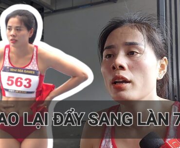 SEA Games 32 | Nguyễn Thị Huyền bức xúc vì đang là nhà Vô địch mà bị xếp "rìa" làn chạy