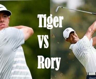 Tiger Woods VS Rory McIlroy Golf Swing | Golf Highlights
