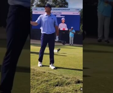 Bryson dechambeau Clapping back at fans #shorts #golf #pga #livgolf