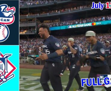 AL vs NL [FULL GAME] MLB ALL STAR 2023 | MLB Highlights | MLB Season 2023