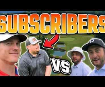 We Played a Golf Match Against Two Subscribers!!