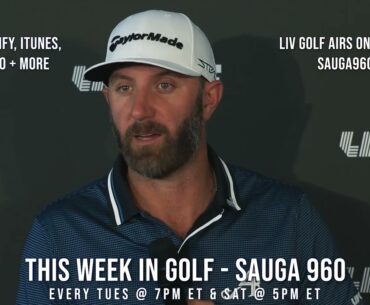 Dustin Johnson is very happy at LIV and in no rush to go back to the PGA Tour