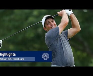 Francesco Molinari Shoots Best Fourth Round Score | 2017 PGA Championship