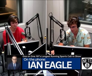 Sportscaster of the Year Ian Eagle Calls In | One on One Clips