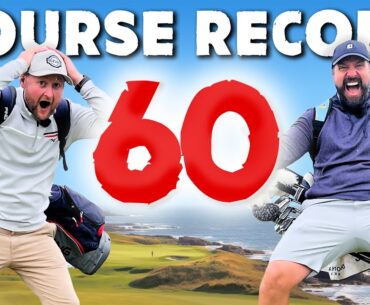 Can We Shoot a COURSE RECORD 59 at this INSANE ANCIENT LINKS?! | Record Breakers | EP3