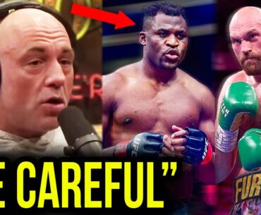 Joe Rogan REACTS to Francis Ngannou vs Tyson Fury Boxing Match (Saudi Arabia, Oct. 28)