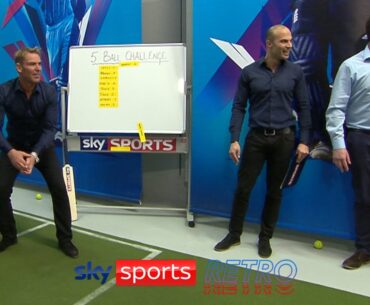 Shane Warne vs Marcus North - 5 ball challenge