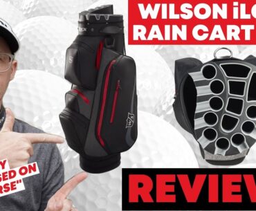 Wilson iLOCK Rain Cart Bag Review - Great Divider Top