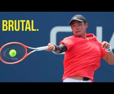 Yibing Wu's Forehand Is Absolutely BRUTAL