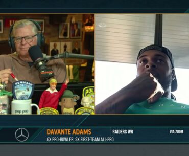 Davante Adams on the Dan Patrick Show Full Interview | 07/21/23