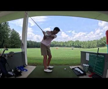 What would you change about this golf swing?