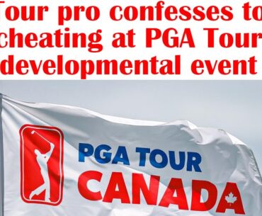Tour pro confesses to cheating at PGA Tour developmental event | NY Sports News