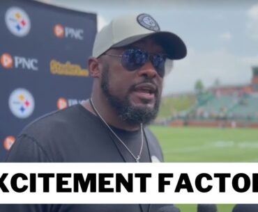 Steelers training camp highlights: Why was Mike Tomlin was 'excited' after the first practice?