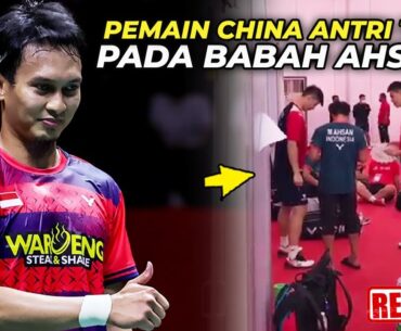 Mau Heran Tapi ini the Daddies.! Liu Yuchen/Ou Xuan Yi Kedapatan Antri Tanda Tangan pd Ahsan Hendra