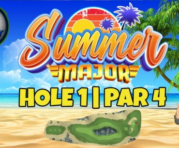 Master, QR Hole 1 - Par 4, EAGLE - Summer Major Tournament, *Golf Clash Guide*