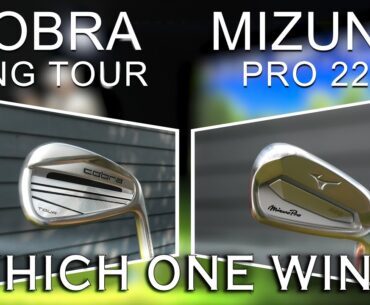 Mizuno Pro 223 vs COBRA King Tour Irons