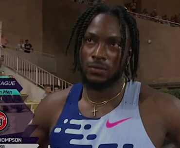 Kishane Thompson drops another sub-10, check it out