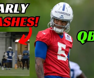 Colts' Anthony Richardson Is Showing EARLY FLASHES At NFL Training Camp!