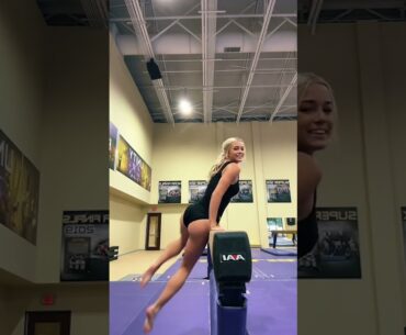 Olivia Dunne shows off her wild flexibility after Nashville trip #shorts