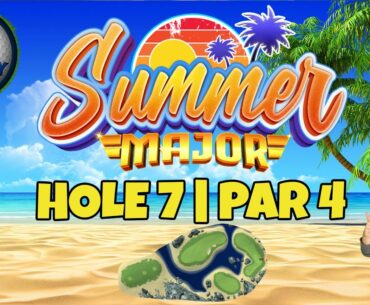 Master, QR Hole 7 - Par 4, EAGLE - Summer Major Tournament, *Golf Clash Guide*