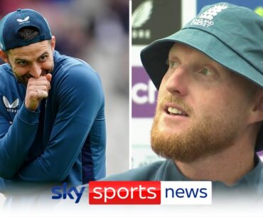 Ben Stokes pranked by England team mate Mark Wood during press conference