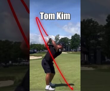 Tom Kim Swing Tracer | Golf Essentials #golf #golfessentials #shorts #short