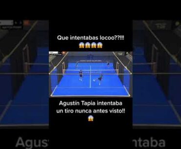 TAPIA INTENTABA UN PUNTO NUNCA VISTO | PREMIER PADEL OOREDOO QATAR MAJOR 2023