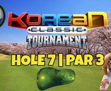 Master, QR Hole 7 - Par 3, HIO - Korean Classic Tournament, *Golf Clash Guide*