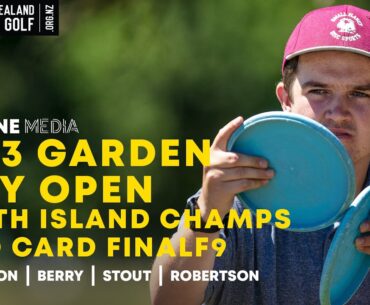 2023 Discmania Garden City Open | Lead Card FINALF9 | Watkinson, Berry, Stout, Robertson