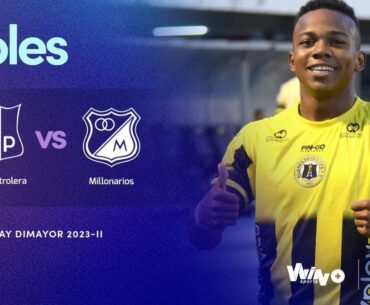 Alianza Petrolera vs. Millonarios  (goles) | Liga BetPlay Dimayor 2023-II | Fecha 3