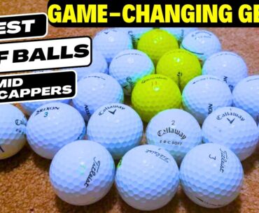 BEST GOLF BALLS FOR MID HANDICAPPERS FOR LOWER SCORES 2023 | BEST GOLF BALLS