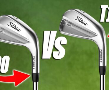 Are these the BEST Titleist irons ever? T100 Vs T150