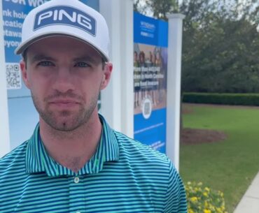 Alex Smalley discusses playing with on his home course in the Wyndham Championship