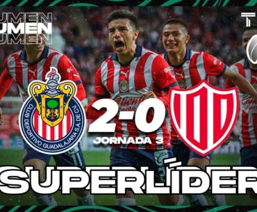 Resumen y goles | Chivas 2-0 Necaxa | AP2023-J3 | Liga Mx | TUDN