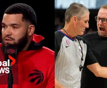 Toronto Raptors the talk of the basketball world after publicly calling out NBA referees