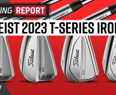 2023 Titleist T-Series Irons | T350, T200, T150, T100 | Swing Report