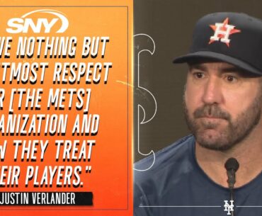 Justin Verlander reflects on his time as a New York Met, conversations that led to trade | SNY