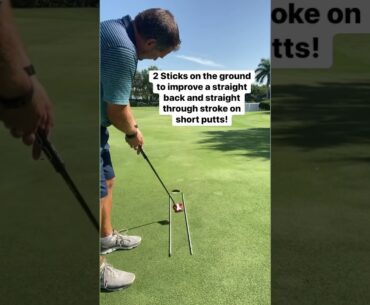 3 Tips for Perfect Putting Alignment with Sticks!