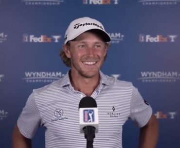 Austin Smotherman · Round 1 · Interview · 2023 Wyndham Championship · PGA Tour