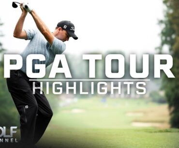 PGA Tour Highlights: 2023 Wyndham Championship, Round 1 | Golf Channel